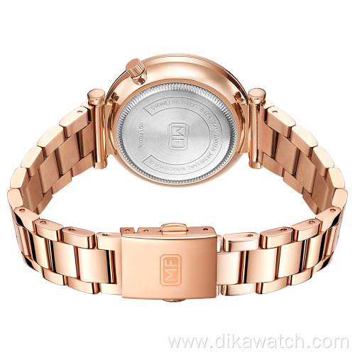 MINI FOCUS Women Watches Rose Gold Quartz Wristwatch